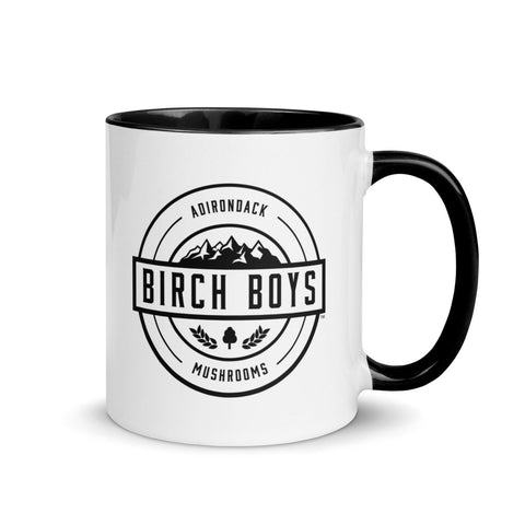 Unique Logo Mug - Birch Boys, Inc.BlackProduct mockup