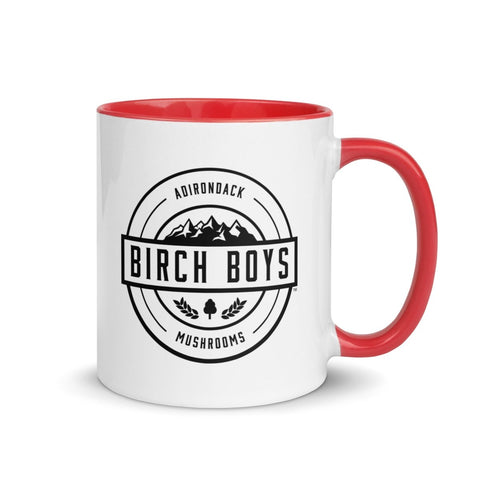 Unique Logo Mug - Birch Boys, Inc.RedProduct mockup