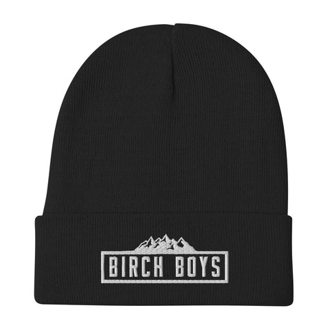 Unisex Embroidered Beanie - Birch Boys, Inc.BlackProduct mockup