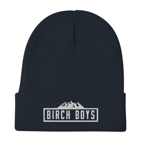 Unisex Embroidered Beanie - Birch Boys, Inc.NavyProduct mockup