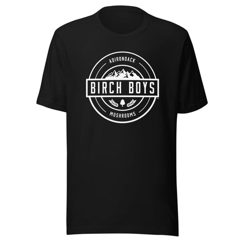 Unisex t-shirt - Birch Boys, Inc.BlackSProduct mockup