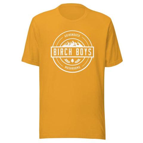 Unisex t-shirt - Birch Boys, Inc.MustardSProduct mockup