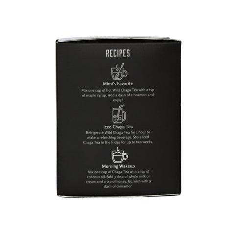 Chaga Tea Bags - Chaga Tea - Birch Boys