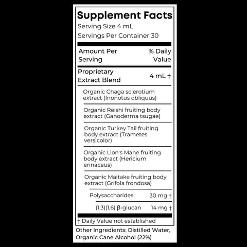 Fungi Five (Multi-Mushroom Tincture) - Tinctures - Birch Boys, Inc.