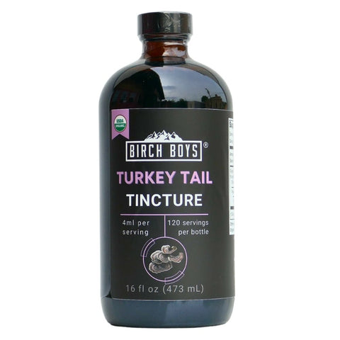 Turkey Tail Tincture - Tinctures - Birch Boys