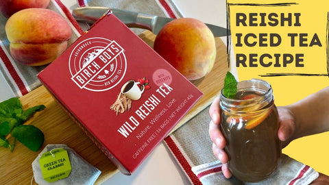 Peachy Reishi Green Tea! A Refreshing Summer Iced Tea Recipe - Birch Boys, Inc.