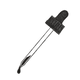 Gift wrap icon of a small hammer silhouette on a dark background