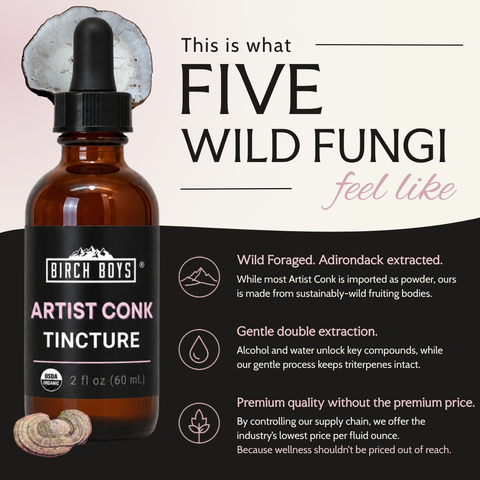 Organic Fungi Five Tincture