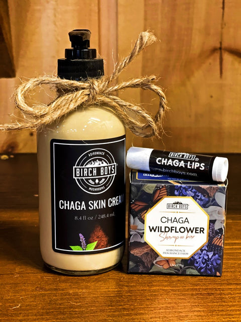 Chaga Skincare Bundle - Birch Boys, Inc.Fragranced with Lavender and PatchouliChaga Skincare Bundle