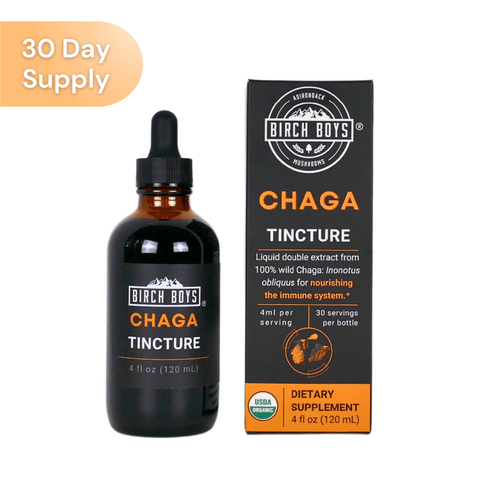 Birch Boys 4oz Chaga Tincture 30 Day Supply