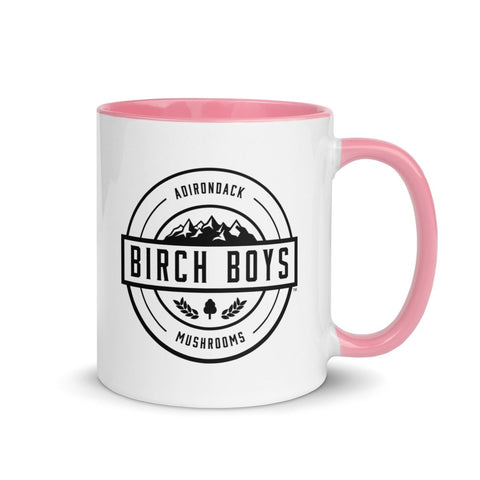 Unique Logo Mug - Birch Boys, Inc.PinkProduct mockup