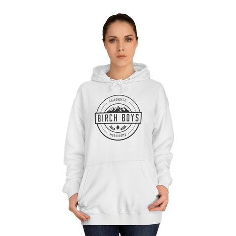 Unisex Birch Boys Logo Hoodie - Birch Boys, Inc.HoodieArctic WhiteSUnisex Birch Boys Logo Hoodie