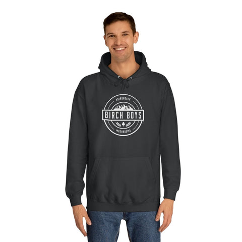 Unisex Birch Boys Logo Hoodie - Birch Boys, Inc.HoodieArctic WhiteSUnisex Birch Boys Logo Hoodie