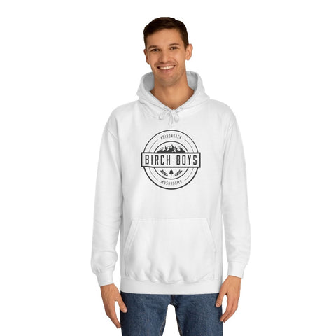 Unisex Birch Boys Logo Hoodie - Birch Boys, Inc.HoodieArctic WhiteSUnisex Birch Boys Logo Hoodie