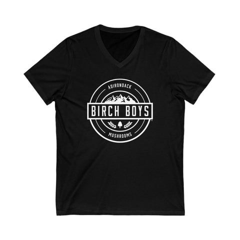 Unisex Jersey Short Sleeve V - Neck Tee - Birch Boys, Inc.V - neckBlackSUnisex Jersey Short Sleeve V - Neck Tee