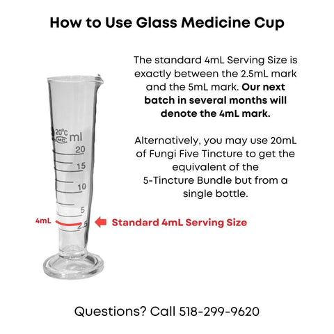 Graduated Glass Medicine Cup - Birch Boys, Inc.Graduated Glass Medicine Cup