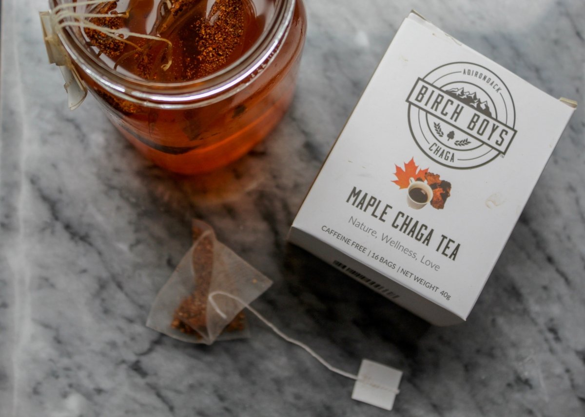Maple Chaga Tea Bags - Chaga Tea - Birch Boys
